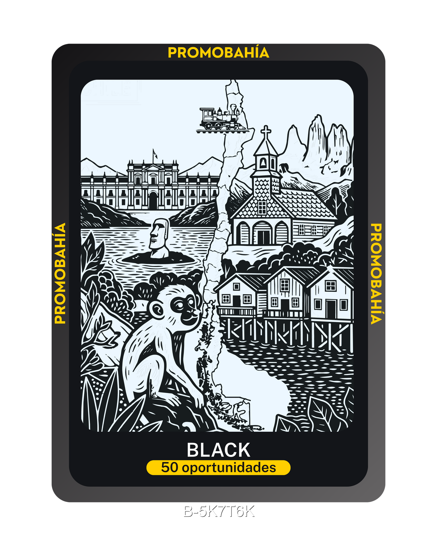 Ilustración BLACK - Código B-5K7T6K (x50 Oportunidades)