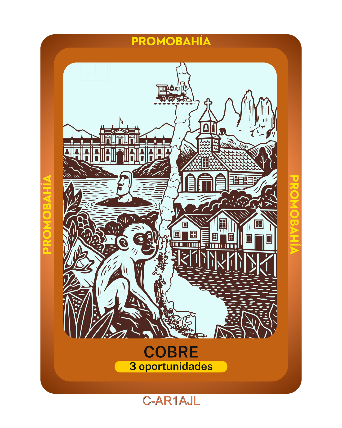 Ilustración COBRE - Código C-AR1AJL (x3 Oportunidades)