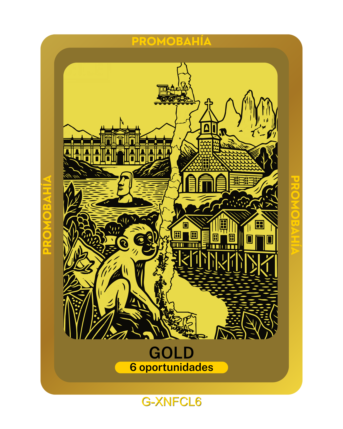 Ilustración GOLD - Código G-XNFCL6 (x6 Oportunidades)