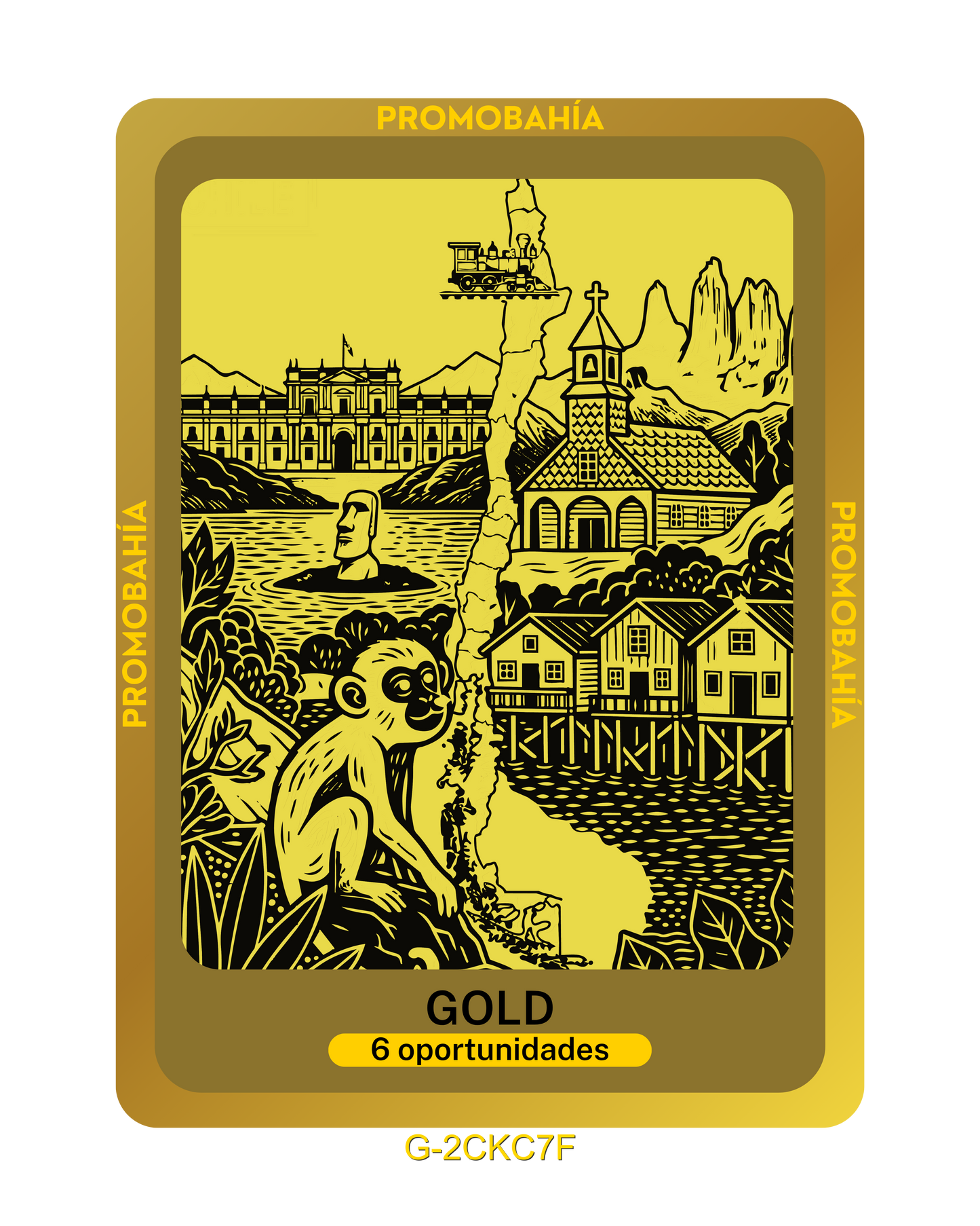 Ilustración GOLD - Código G-2CKC7F (x6 Oportunidades)