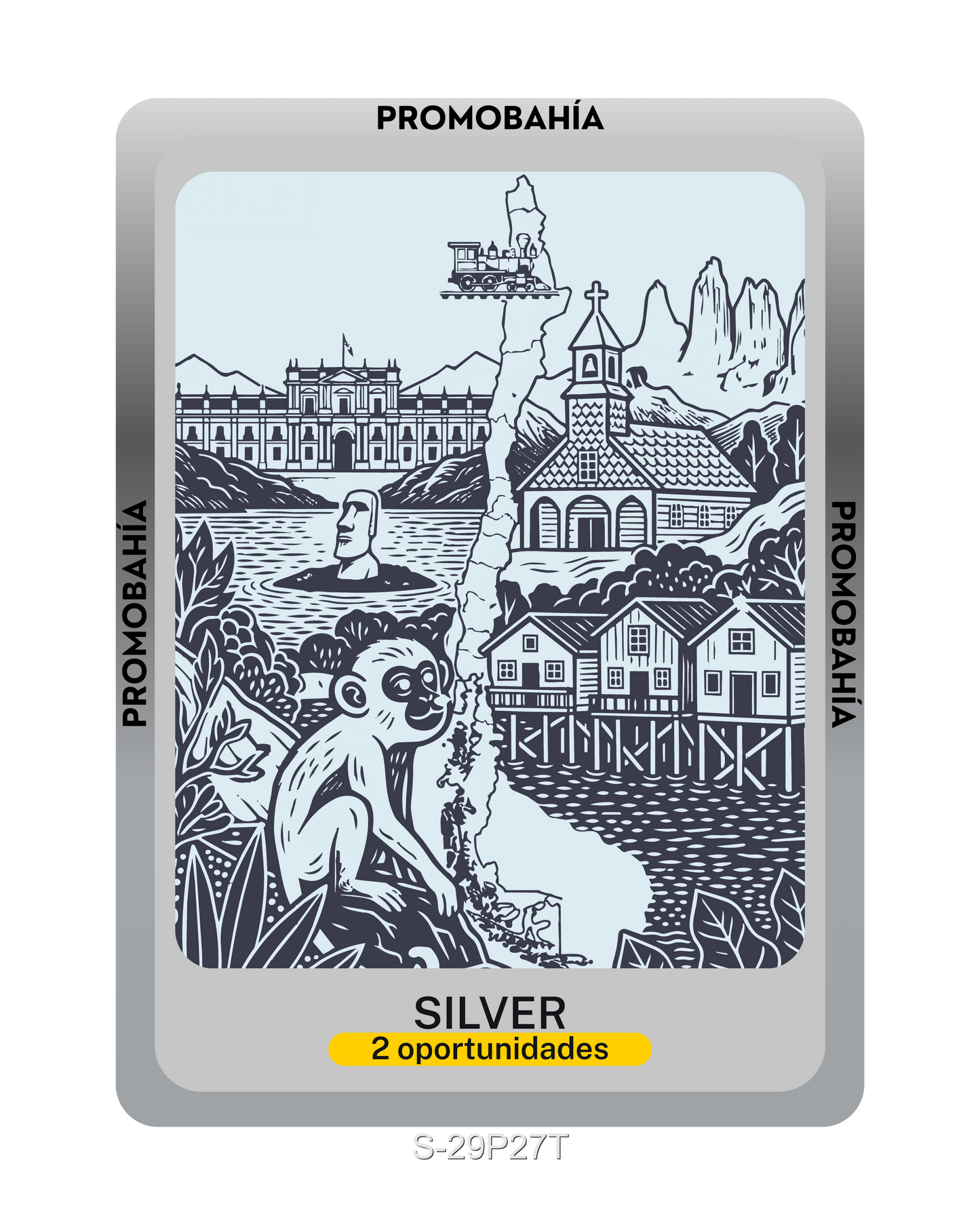 Ilustración SILVER - Código S-29P27T (x2 Oportunidades)