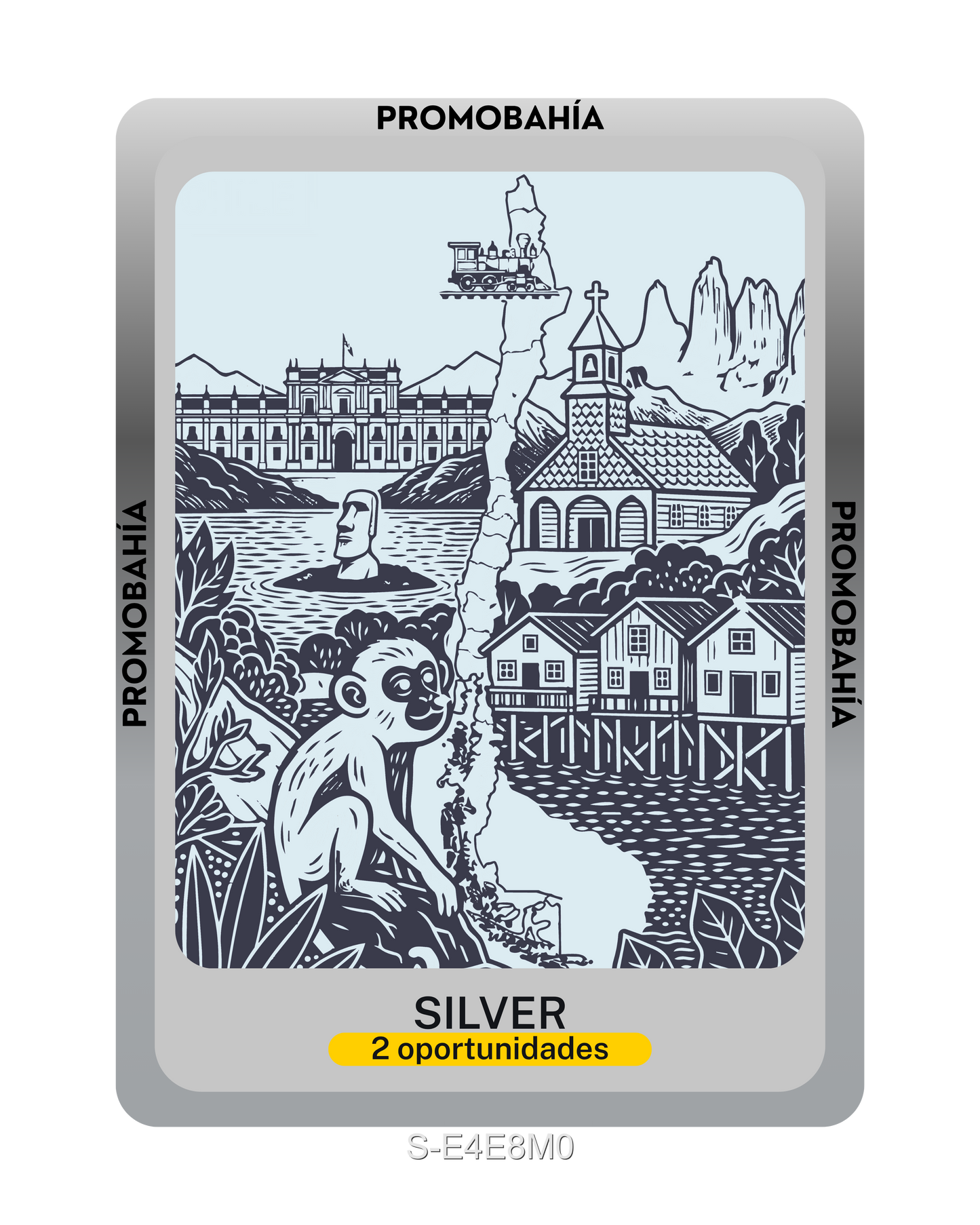 Ilustración SILVER - Código S-E4E8M0 (x2 Oportunidades)