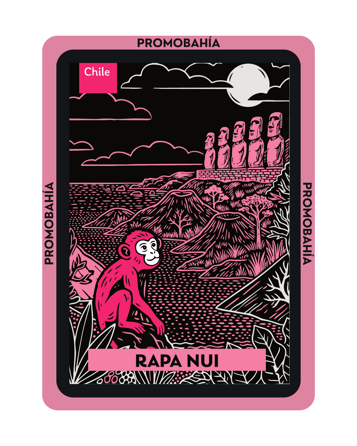 Colección Babuino Bahía en Rapa Nui: El Ombligo del Mundo