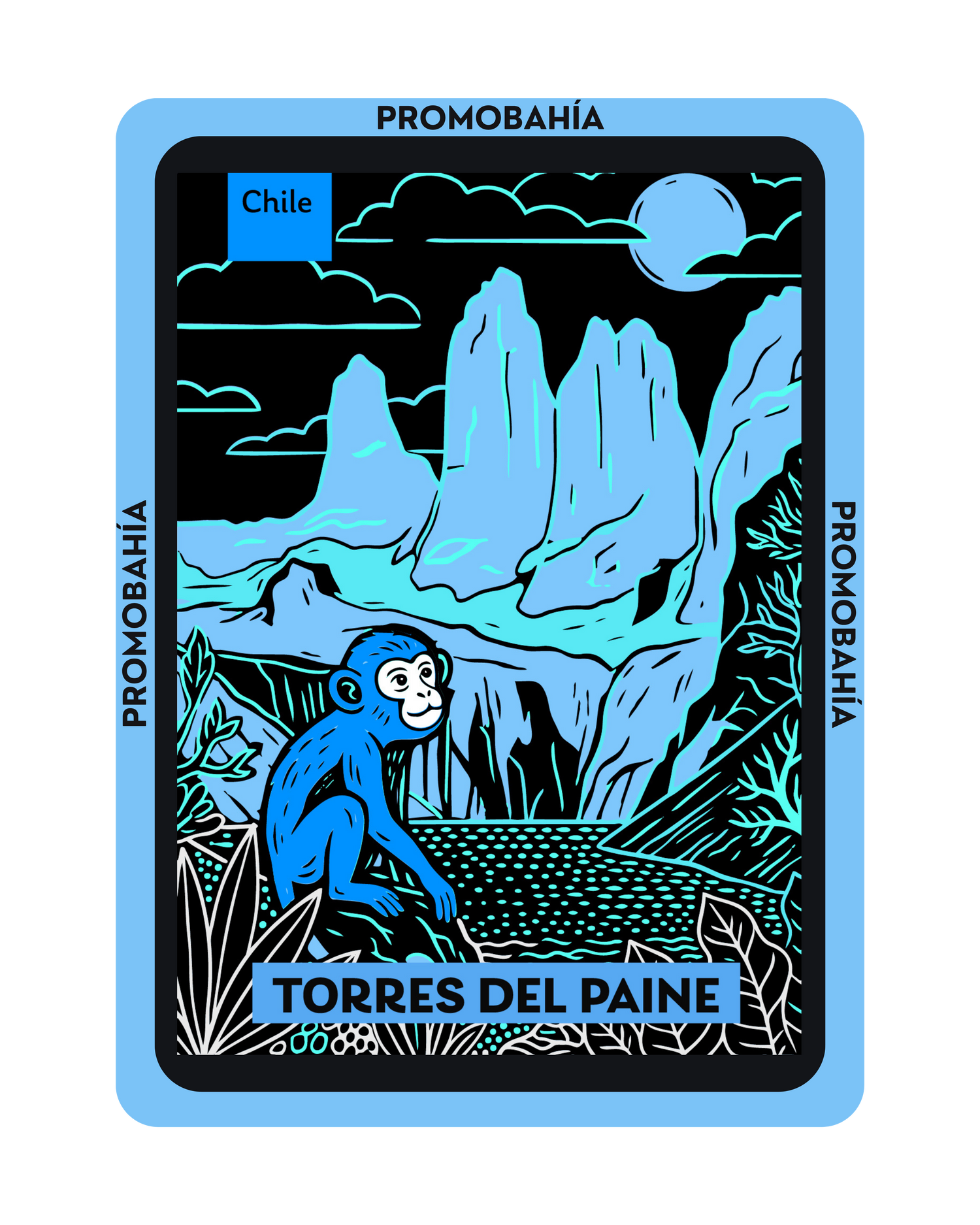 Colección Babuino Bahía en Torres del Paine: Fin del Mundo