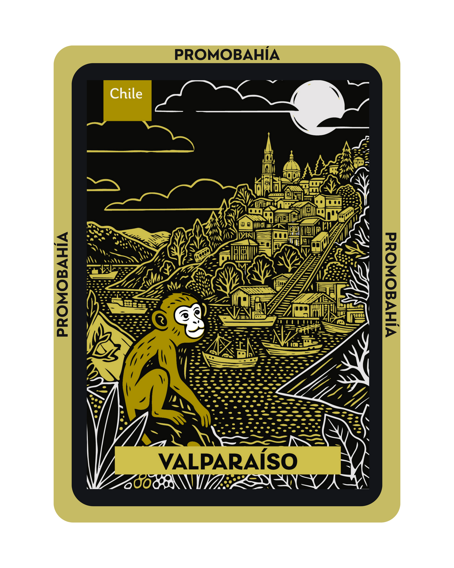 Colección Babuino Bahía en Valparaíso: Puerto de Colores