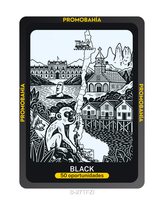 Ilustración BLACK - Código B-27TFZI (x50 Oportunidades)