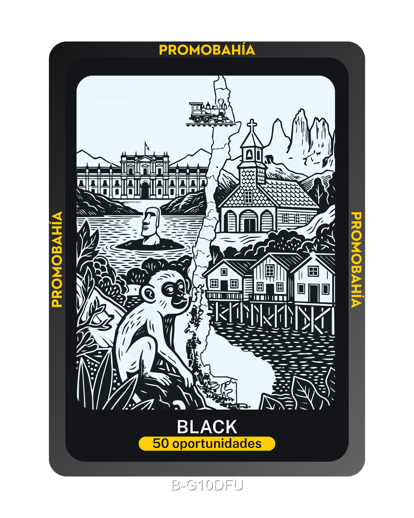 Ilustración BLACK - Código B-G10DFU (x50 Oportunidades)