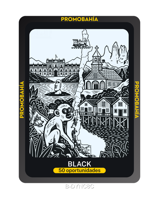 Ilustración BLACK - Código B-DYNC8C (x50 Oportunidades)