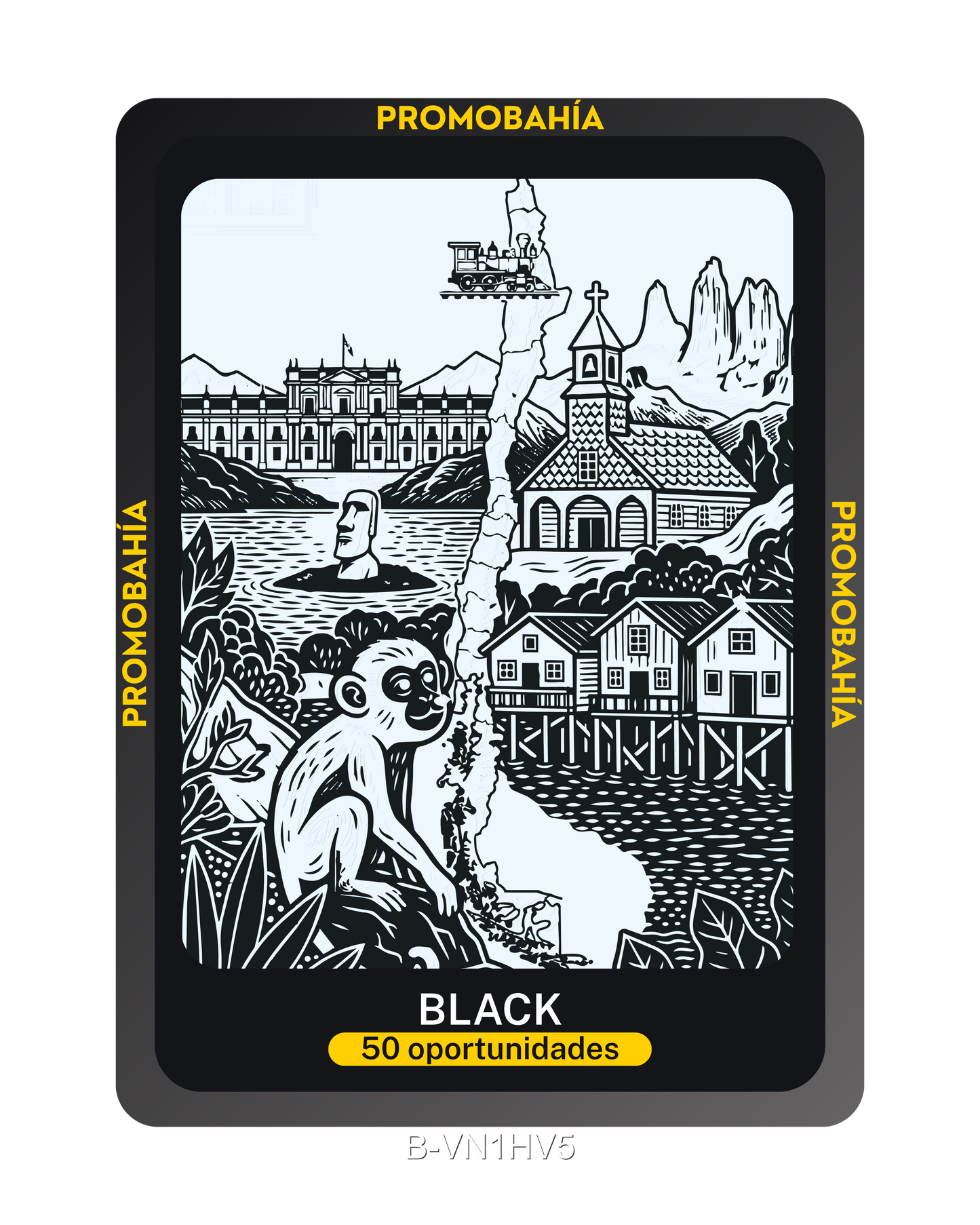 Ilustración BLACK - Código B-VN1HV5 (x50 Oportunidades)