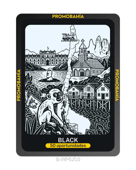 Ilustración BLACK - Código B-WP5JQ3 (x50 Oportunidades)