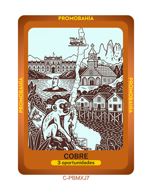 Ilustración COBRE - Código C-PBMXJ7 (x3 Oportunidades)