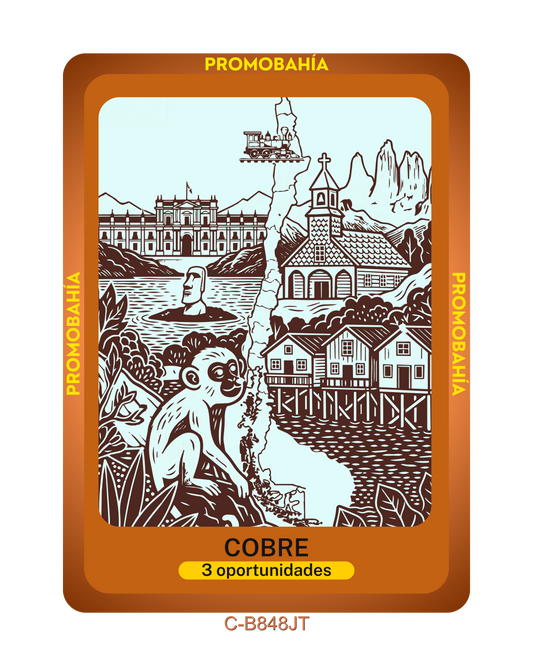 Ilustración COBRE - Código C-B848JT (x3 Oportunidades)