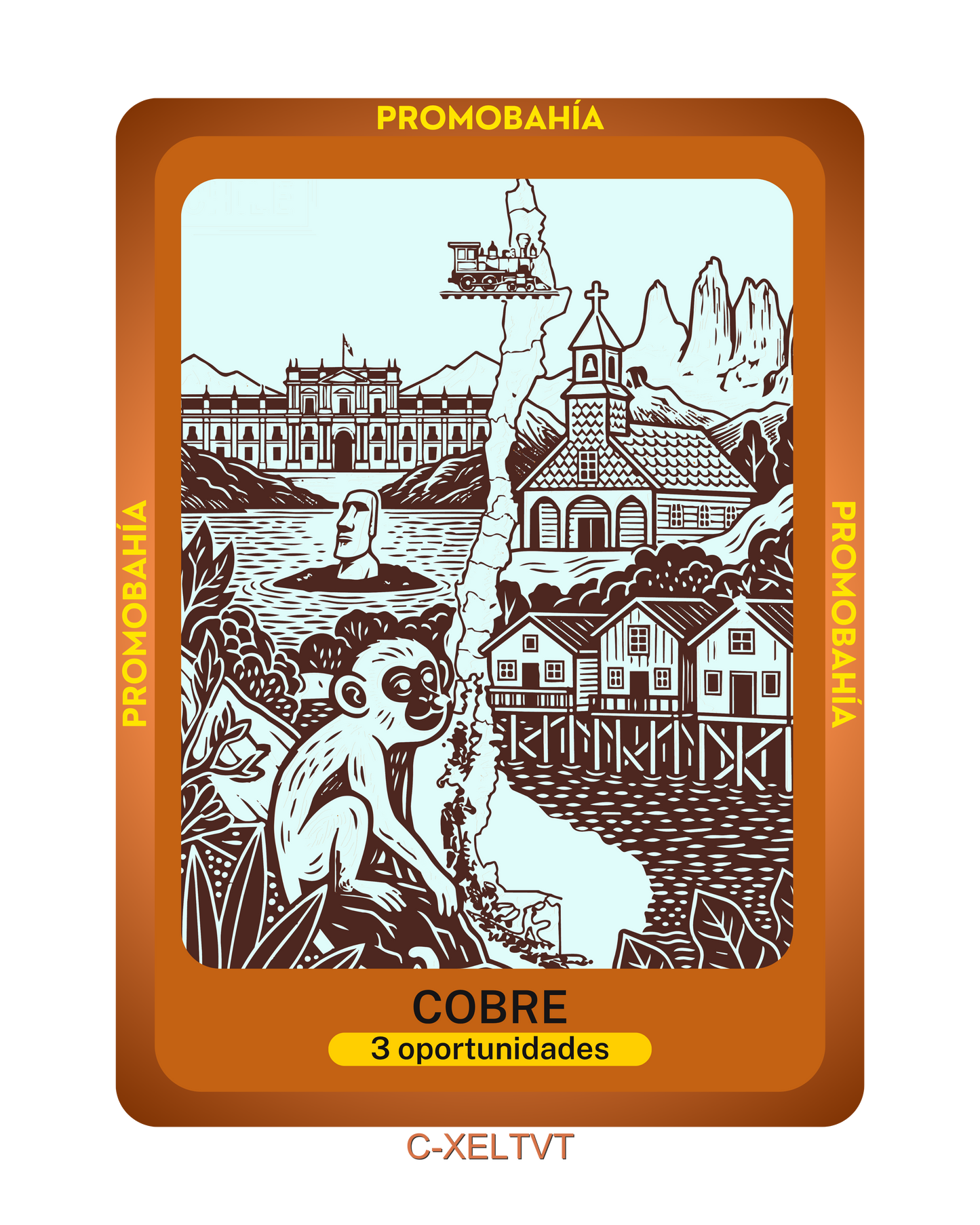 Ilustración COBRE - Código C-XELTVT (x3 Oportunidades)