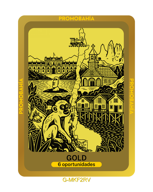 Ilustración GOLD - Código G-MKF2RV (x6 Oportunidades)