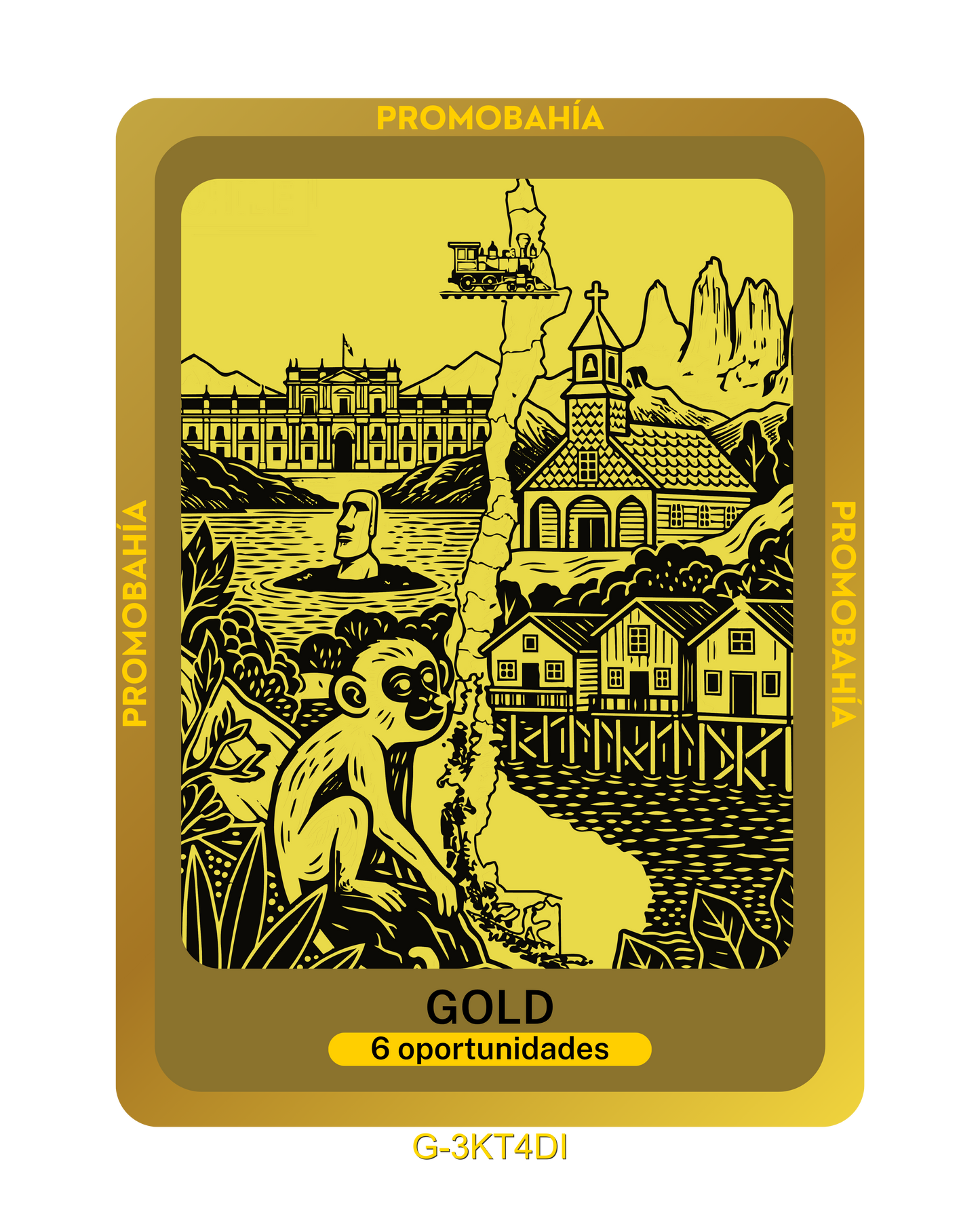 Ilustración GOLD - Código G-3KT4DI (x6 Oportunidades)