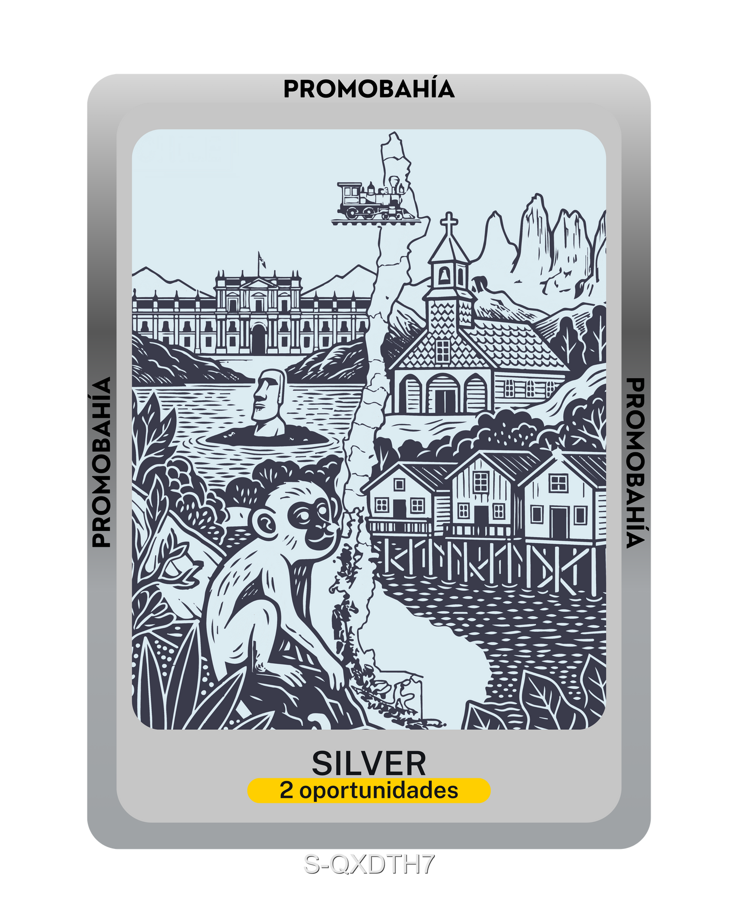 Ilustración SILVER - Código S-QXDTH7 (x2 Oportunidades)