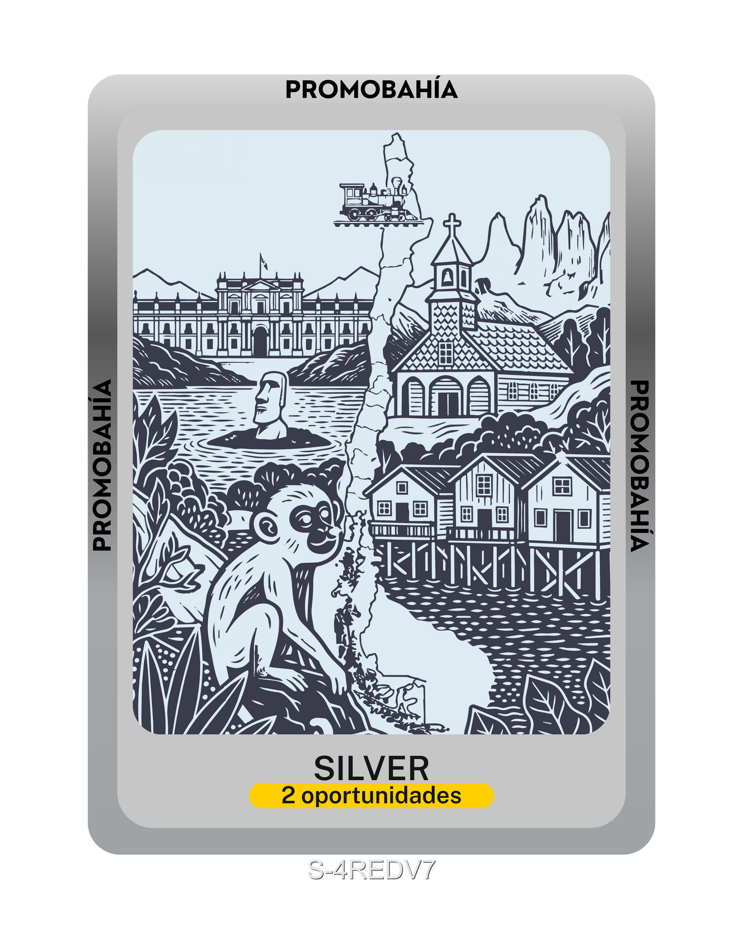 Ilustración SILVER - Código S-4REDV7 (x2 Oportunidades)