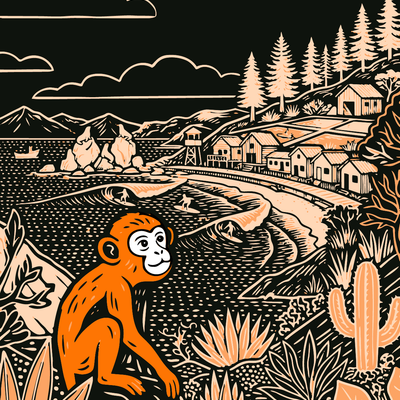 PB-I0ZI | Estampilla Pichilemu