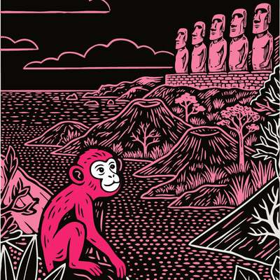 PB-PVNZ | Estampilla Rapa Nui